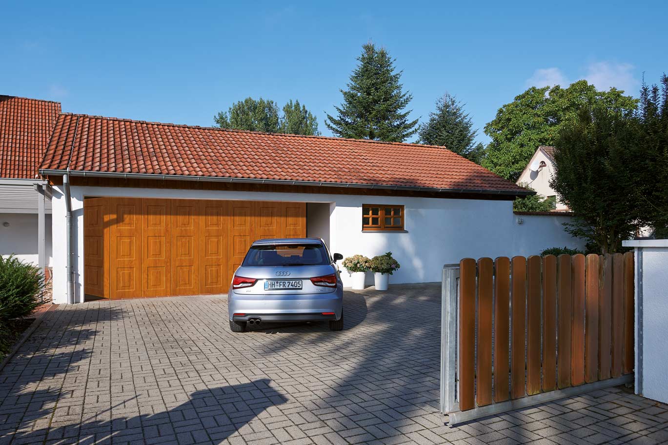 Garagentor Einfamilienhaus